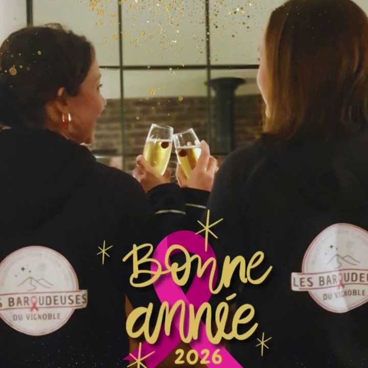 Vœux 2026 Les Baroudeuses du Vignoble - Année solidaire et pleine de défis